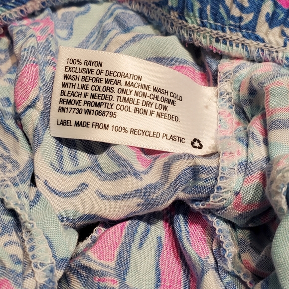 NWOT Lilly Pulitzer Pompom Shorts - My Fans - Picture 4 of 5